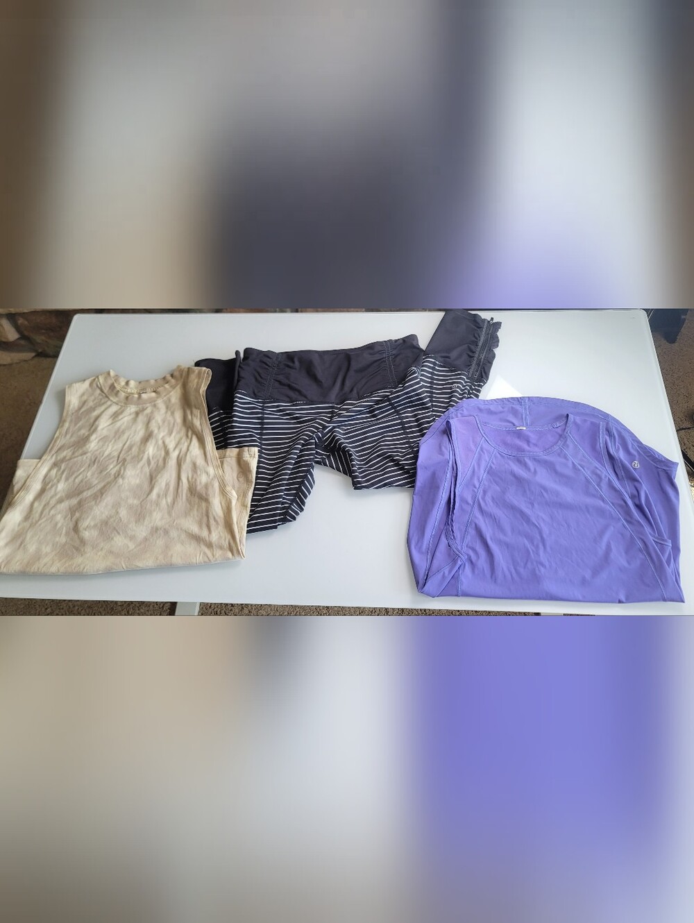 Lot Of 3 Lululemon Pieces Bundle, sz 8/Medium